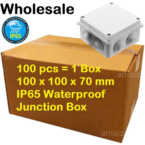 Wholesale 1 box (100 pcs) 100x100x70mm IP65